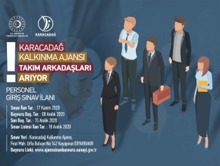 T.C. Karacadağ Kalkınma Ajansı Personel Alım İlanı Galeri