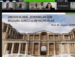 UNESCO Türkiye Milli Komisyonu koordinasyonu tarafından 26-28 Nisan 2021 tarihlerinde “Doğa ve Jeopark Eğitim Okulu Programı” düzenlendi. Galeri
