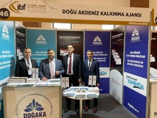 Uluslararası İş Forumu 2nci Türk-Arap İş Zirvesinde Bölgemiz Tanıtıldı Galeri