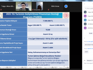 Doğu Akdeniz Kalkınma Ajansı Tarafından 2021 Yılı Seracılığın Geliştirilmesi Finansman Desteği Programı (SERADES) ve 2021 Yılı Turizmin Geliştirilmesi Finansman Desteği Programı (TUDES) Kapsamında Online Açılış ve Bilgilendirme Toplantısı Gerçekleştirildi Galeri