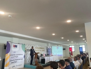 Sosyal Girişimcilik Güçlendirme ve Uyum (SEECO) Projesi kapsamında  Hatay,  Kahramanmaraş ve Osmaniye'de hızlandırma hibe programı tanıtıldı. Galeri