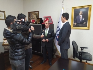 KMTSO Kahramanmaraş Endüstriyel Atık Su Arıtma Tesisi Fizibilitesine ait Sözleşme imzalandı Galeri