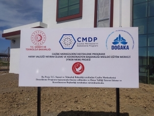 Hatay Valisi Rahmi Doğan ve Hatay Milletvekili Abdulkadir Özel in beraberindeki Heyet Kaynakçılık Mükemmeliyet Merkezinde incelemelerde bulundu Galeri
