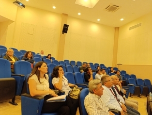 Sanayi ve Teknoloji İşbirliği Kurulu (SANTEK) OSB bilgilendirme toplantıları kapsamında İskenderun OSB de yapılan toplantıda özel sektör temsilcilerine Ajansımız destekleri hakkında bilgiler verildi. Galeri