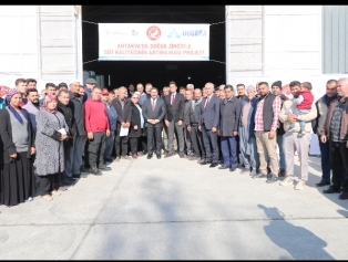 Antakya'da soğuk zincirle süt kalitesinin artırılması projesi teslim töreni gerçekleştirildi Galeri