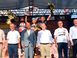 Uluslararası Kahramanmaraş Yol Bisikleti Yarışı Finalinde Ödüller Sahiplerini Buldu Galeri