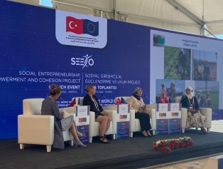 Sosyal Girişimcilik Güçlendirme ve Uyum Projesinin Açılışı Mardinde Gerçekleştirildi Galeri