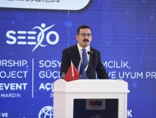 Sosyal Girişimcilik Güçlendirme ve Uyum Projesinin Açılışı Mardinde Gerçekleştirildi Galeri