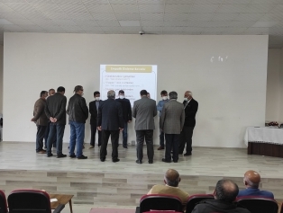 Afşin Kaymakamlığı’nın Teknik Destek Projesi kapsamında “Yönetimden Kuruma Kurum Kültürü” Projesi tamamlandı. Galeri