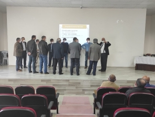Afşin Kaymakamlığı’nın Teknik Destek Projesi kapsamında “Yönetimden Kuruma Kurum Kültürü” Projesi tamamlandı. Galeri