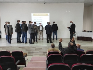 Afşin Kaymakamlığı’nın Teknik Destek Projesi kapsamında “Yönetimden Kuruma Kurum Kültürü” Projesi tamamlandı. Galeri