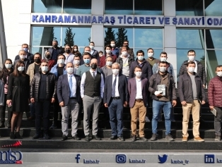 Kahramanmaraş Ticaret ve Sanayi Odasının Teknik Destek Projesi kapsamında Yalın Üretim Eğitimi verildi Galeri