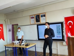Hatay İl Milli Eğitim Müdürlüğünün Teknik Destek Projesi kapsamında İHA Eğitimi verildi. Galeri