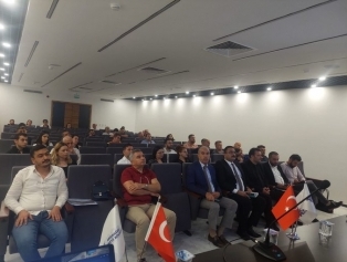Sanayi ve Teknoloji İşbirliği Kurulu (SANTEK) OSB bilgilendirme toplantıları kapsamında Antakya OSB de yapılan toplantıda özel sektör temsilcilerine Ajansımız destekleri hakkında bilgiler verildi Galeri