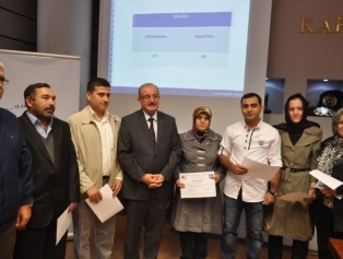 Kahramanmaraşta Uygulamalı Girişimcilik Eğitim Sertifika Töreni Yapıldı Galeri