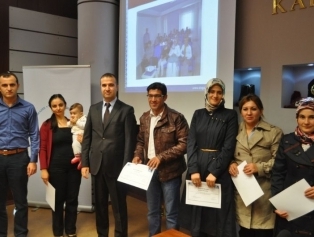 Kahramanmaraşta Uygulamalı Girişimcilik Eğitim Sertifika Töreni Yapıldı Galeri