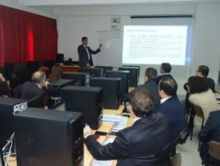Osmaniye Korkut Ata Üniversitesi Bahçe Meslek Yüksek Okulu Personeline İstatistik Programının Kullanımı Eğitimi Galeri