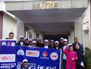 Kahramanmaraş Gençlik Evi Projesiyle Gençlerle Galeri