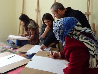 Kahramanmaraş Gençlik Evi Projesiyle Gençlerle Galeri