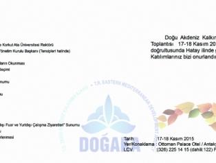 DOĞAKA 11.Kalkınma Kurulu Hatay İlinde Toplanıyor Galeri