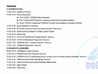 DOĞAKA 11.Kalkınma Kurulu Hatay İlinde Toplanıyor Galeri