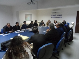 Bölgemiz Mobilyacılık Sektörünün Temsil Edileceği CNR IMOB 2016 Uluslararası Mobilya Fuarı Hazırlık ve Değerlendirme Toplantısı DOĞAKA Koordinasyonunda Hatay’da Düzenlendi. Galeri