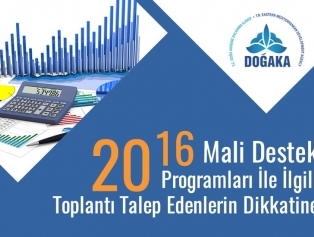 Mali Destek Programları İle İlgili Toplantı Talep Edenlerin Dikkatine Galeri