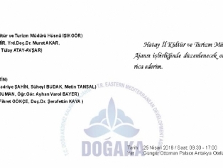 Hatay’da Turizm Çalıştayı Galeri