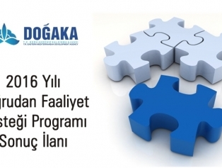 2016 Yılı Doğrudan Faaliyet Desteği Programı Sonuç İlanı Galeri
