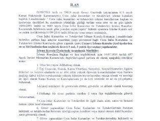 İzleme Kurulu Üyeliği Seçimi Duyurusu Galeri