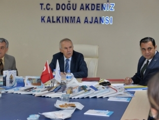 Hatay Valisi ve DOĞAKA Yönetim Kurulu Üyesi Sayın Erdal ATA Ajans Merkezimizi Ziyaret Etti Galeri