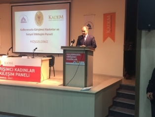 Kalkınmada Girişimci Kadınlar ve Sosyal Etkileşim Paneli, Kahramanmaraş’ta düzenlendi. Galeri