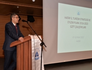 2023 Hatay İli Turizm Stratejisi Eylem Planı (HİTSEP) Kapsamında Gerçekleştirilen Turizm Çalıştaylarının Üçüncüsü Samandağ’da Düzenlendi Galeri
