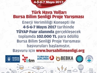 BEBKA İşbirliğinde Türk Hava Yolları Bursa Bilim Şenliği Proje Yarışması Galeri