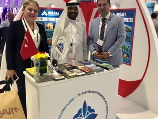 Ajansımız, Arabian Travel Market (ATM DUBAİ) 2017 Uluslararası Turizm Fuarı’nda Bölgemiz Turizmini Tanıtıyor Galeri