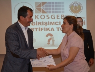 Belen Uygulamalı Girişimcilik Eğitimi Sertifika Töreni Galeri