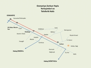 Osmaniye’nin Karaçay Vadisi İle Zorkun Yaylası Arasına Teleferik Sistemi Fizibilitesi Hazırlandı Galeri