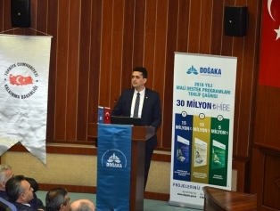 Doğu Akdeniz Kalkınma Ajansı (DOĞAKA) 2018 Yılı Mali Destek Programları Açılış ve Bilgilendirme Toplantısı Osmaniye’de Gerçekleştirildi. Galeri