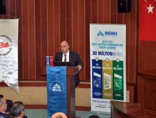 Doğu Akdeniz Kalkınma Ajansı (DOĞAKA) 2018 Yılı Mali Destek Programları Açılış ve Bilgilendirme Toplantısı Osmaniye’de Gerçekleştirildi. Galeri