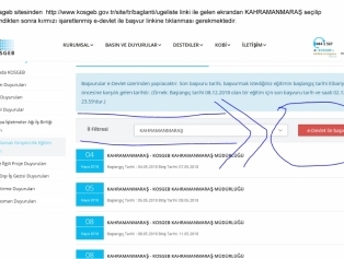 Kahramanmaraş 2018 Yılı Uygulamalı Girişimcilik Eğitimleri Galeri
