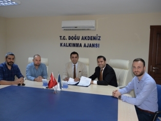 Hatay Genç İşadamları Derneği Teknik Destek Sözleşmesi İmzalandı Galeri