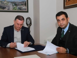 Hatay Büyükşehir Belediyesi ile Teknik Destek Sözleşmesi imzalandı Galeri