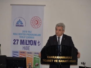 Doğu Akdeniz Kalkınma Ajansı  (DOĞAKA) 2019 Yılı Mali Destek Programları Açılış Toplantısı Kahramanmaraş’ta gerçekleştirildi. Galeri