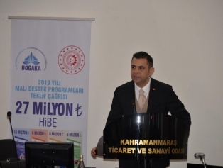 Doğu Akdeniz Kalkınma Ajansı  (DOĞAKA) 2019 Yılı Mali Destek Programları Açılış Toplantısı Kahramanmaraş’ta gerçekleştirildi. Galeri