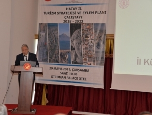 Hatay Valiliği Himayelerinde, DOĞAKA ve Hatay İl Kültür Turizm Müdürlüğü İşbirliğinde “Hatay Turizm Stratejisi Eylem Planı (HİTSEP) Çalıştayı Düzenlendi Galeri
