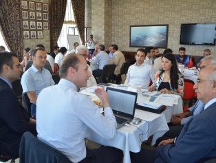 Sanayi ve Teknoloji Bakanlığı, Doğu Akdeniz Kalkınma Ajansı ve İskenderun Ticaret ve Sanayi Odası İşbirliğiyle “Hatay ili Filtre Sektörü Değer Zinciri Analizi Çalıştayı” düzenlendi. Galeri