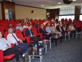 Sanayi ve Teknoloji Bakanlığı, Doğu Akdeniz Kalkınma Ajansı ve İskenderun Ticaret ve Sanayi Odası İşbirliğiyle “Hatay ili Filtre Sektörü Değer Zinciri Analizi Çalıştayı” düzenlendi. Galeri