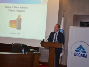 Sanayi ve Teknoloji Bakanlığı, Doğu Akdeniz Kalkınma Ajansı ve İskenderun Ticaret ve Sanayi Odası İşbirliğiyle “Hatay ili Filtre Sektörü Değer Zinciri Analizi Çalıştayı” düzenlendi. Galeri
