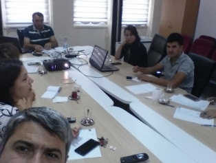 Social Support Program Implementation Education In Eastern Mediterranean Development Agency (DOĞAKA) Coordination Given To Participants In Adana Galeri