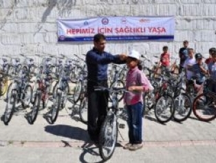 Doğaka’nın Desteği ıle Sağlıklı Yaşam İçin Çocuklara 40 Bisiklet Galeri